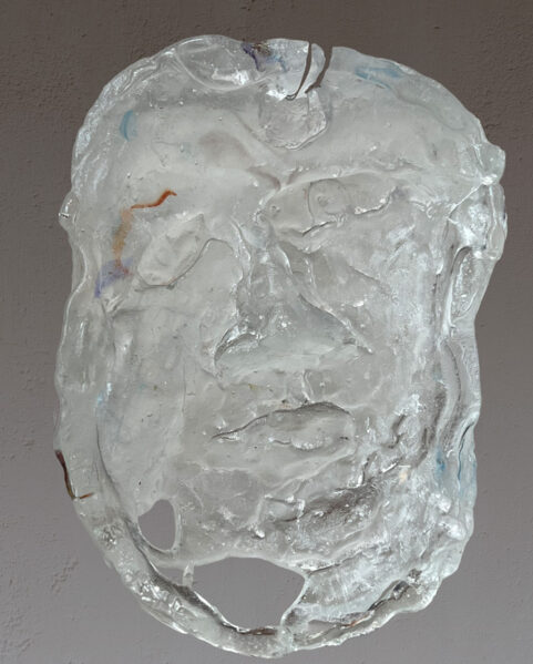 cast glass sculpture